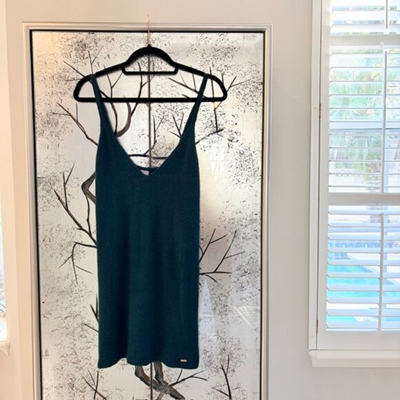 NWT Savage x Fenty Womens Large Fluff It Up Slip Fuzzy Sweater Nightie Dress - Picture 3 of 12